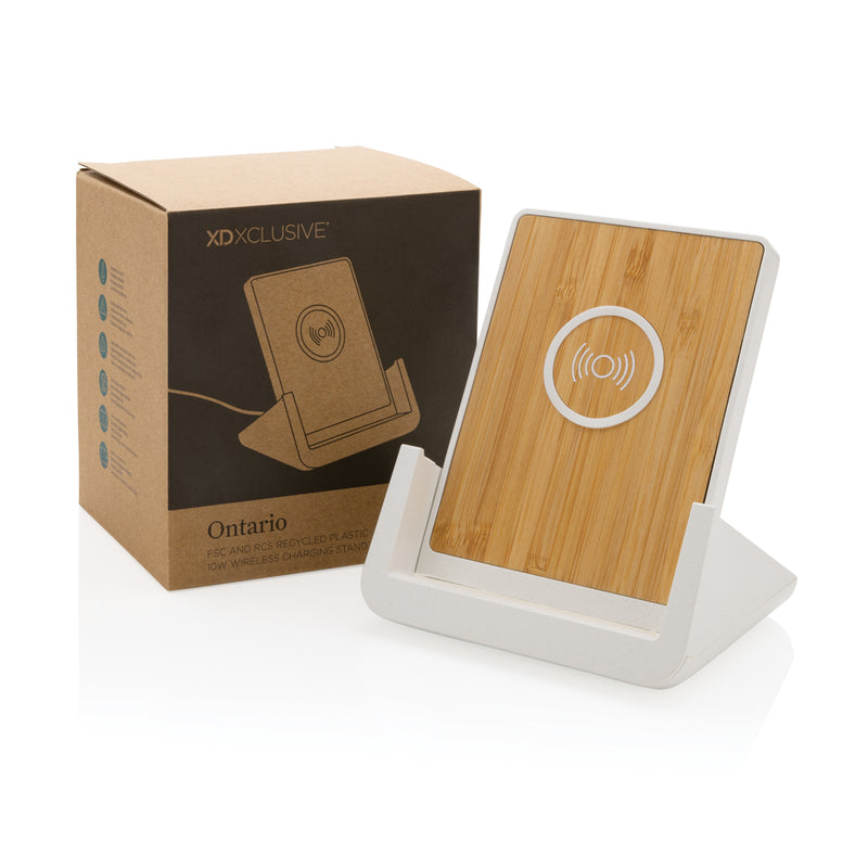 Load image into Gallery viewer, Ontario  RCS recycled plastic 10W stand - Custom Wood Designs
