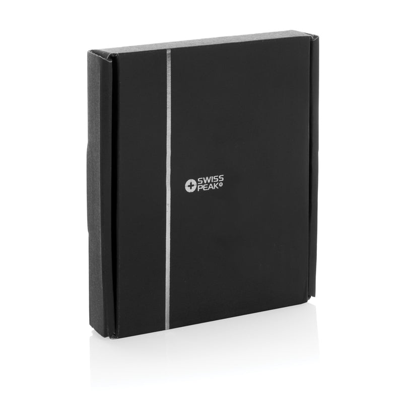 Load image into Gallery viewer, Swiss Peak RCS rPU 15W  3-in-1 magnetic wireless charger - Custom Wood Designs
