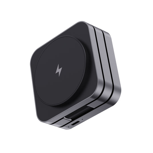 Terra RCS recycled aluminum foldable 3 in 1 15W charger - Custom Wood Designs