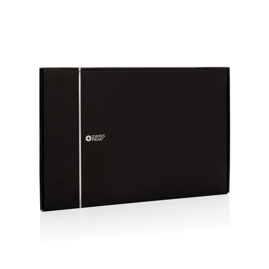 Swiss peak RCS recycled PU 15W 3 in 1 charging mousepad - Custom Wood Designs