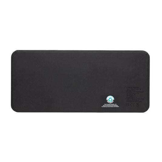 Swiss Peak 3 in 1 RCS recycled PU wireless charger desk tray - Custom Wood Designs