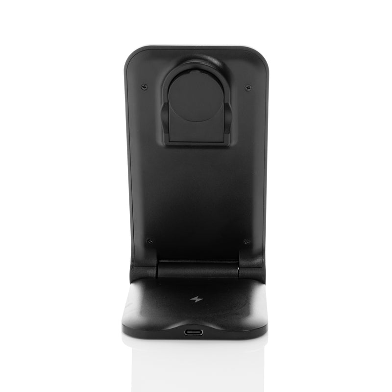 Load image into Gallery viewer, Powerpal 3 in 1 RCS recycled plastic 15W charger - Custom Wood Designs
