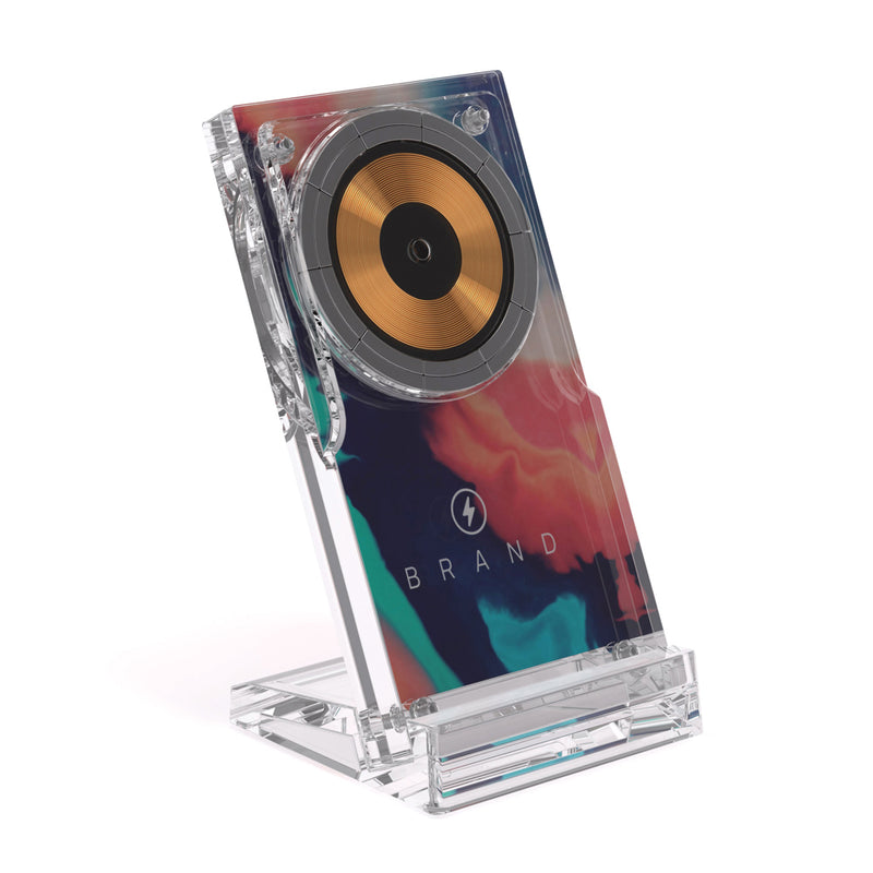 Load image into Gallery viewer, Magcharge 15W magnetic wireless charging stand - Custom Wood Designs
