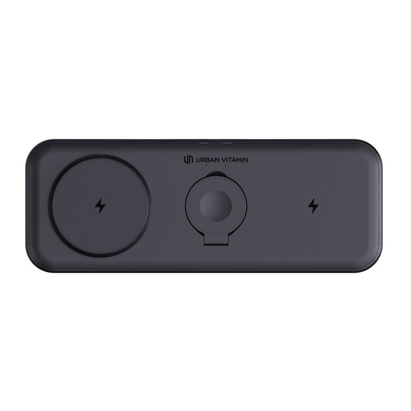 Load image into Gallery viewer, Urban Vitamin Torrance RCS 3 in 1 magnetic 15W charger - Custom Wood Designs
