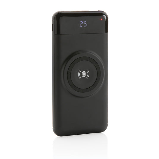 10.000 mah wireless powerbank with watch charger - Custom Wood Designs