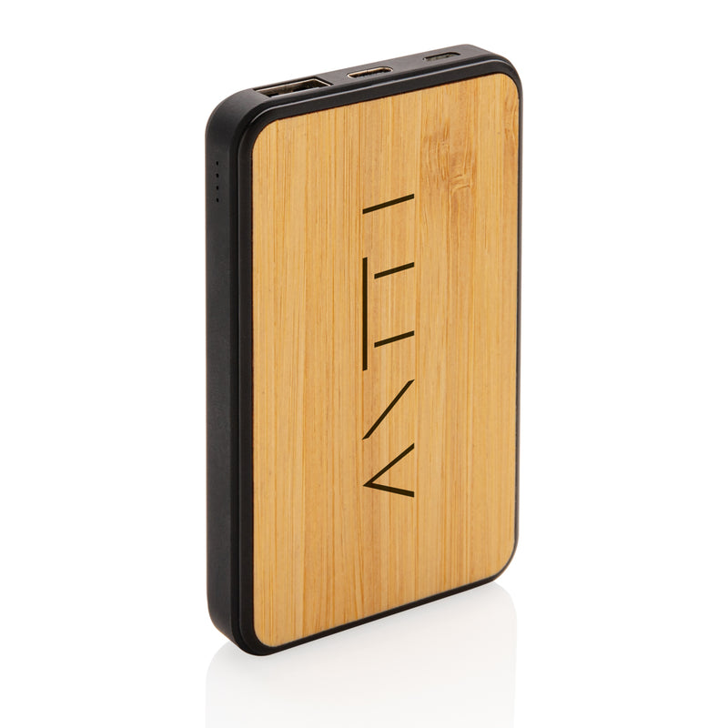 Load image into Gallery viewer, RCS recycled plastic 5.000 mAh Powerbank - Custom Wood Designs
