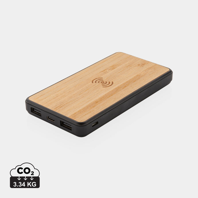 RCS recycled plastic 8000 mAh Wireless Powerbank - Custom Wood Designs