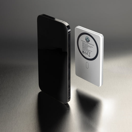 Orion RCS recycled aluminum 5000 mah 5W magnetic powerbank - Custom Wood Designs