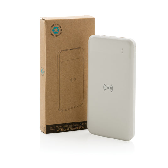 RCS standard recycled plastic wireless powerbank - Custom Wood Designs