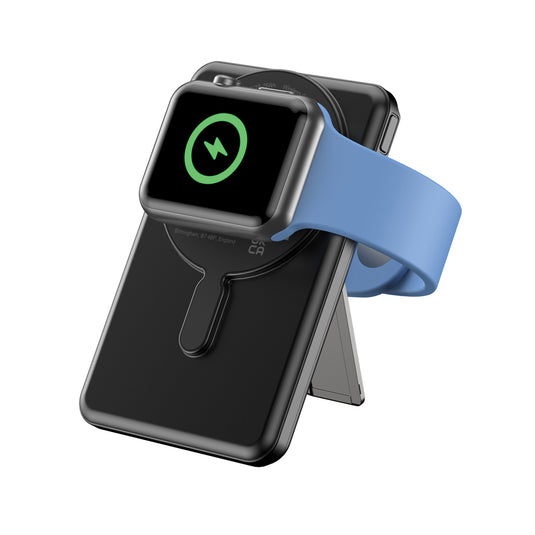 Urban Vitamin Redwood 5in1 5000mah 20W PD magnetic powerbank - Custom Wood Designs