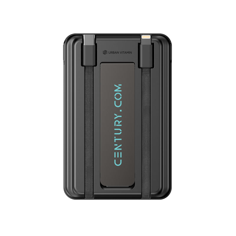 Load image into Gallery viewer, Urban Vitamin Redwood 5in1 5000mah 20W PD magnetic powerbank - Custom Wood Designs
