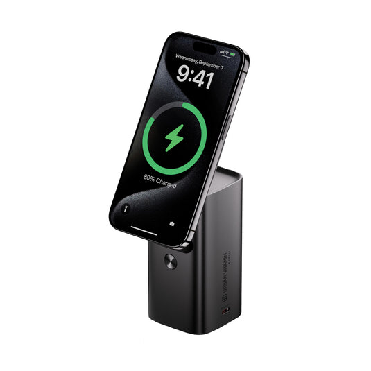 Urban Vitamin Sunnyvale 100W 15.000mAh magnetic powerbank - Custom Wood Designs Urban Vitamin Sunnyvale 100W 15.000mAh magnetic powerbank