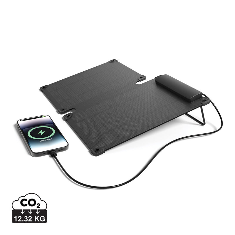 Load image into Gallery viewer, Solarpulse rplastic portable Solar panel 10W - Custom Wood Designs

