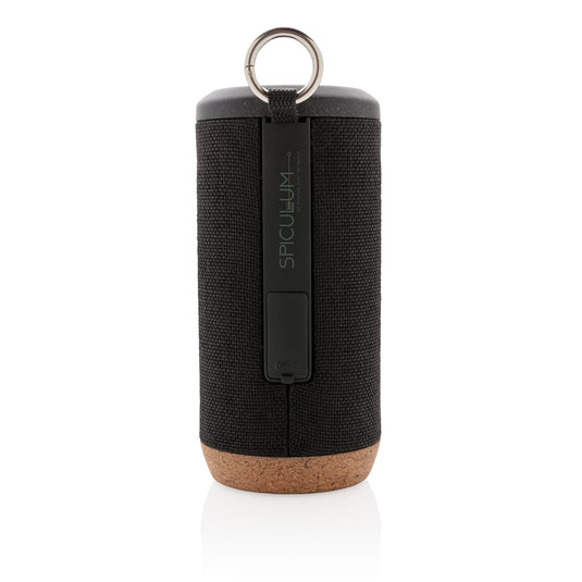 Baia 10W wireless speaker, cork - Custom Wood Designs