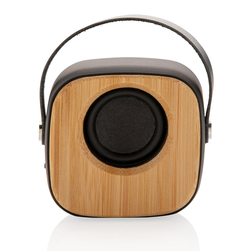 Load image into Gallery viewer, Bamboo 3W Wireless Fashion Speaker - Custom Wood Designs
