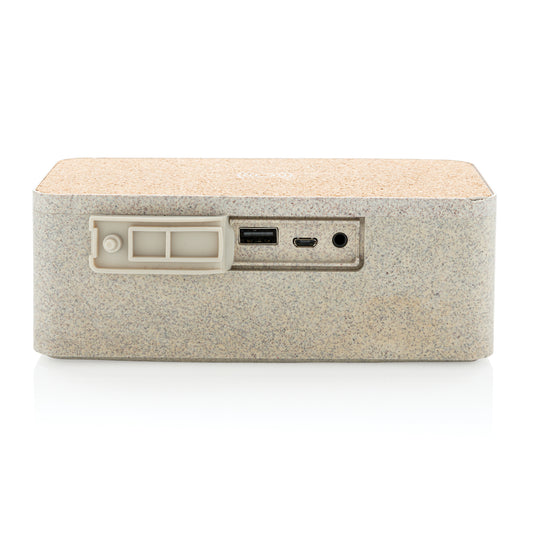 Wheatstraw wireless charging speaker - Custom Wood Designs