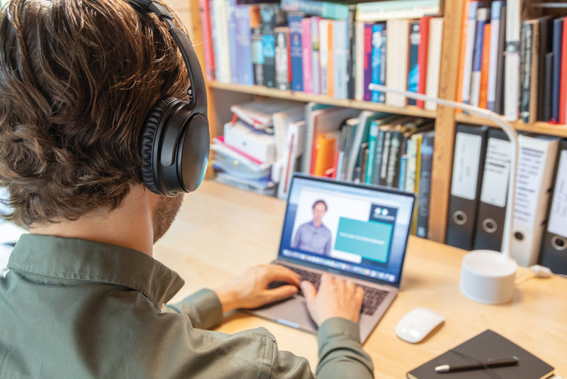 Load image into Gallery viewer, ANC wireless headphone - Custom Wood Designs
