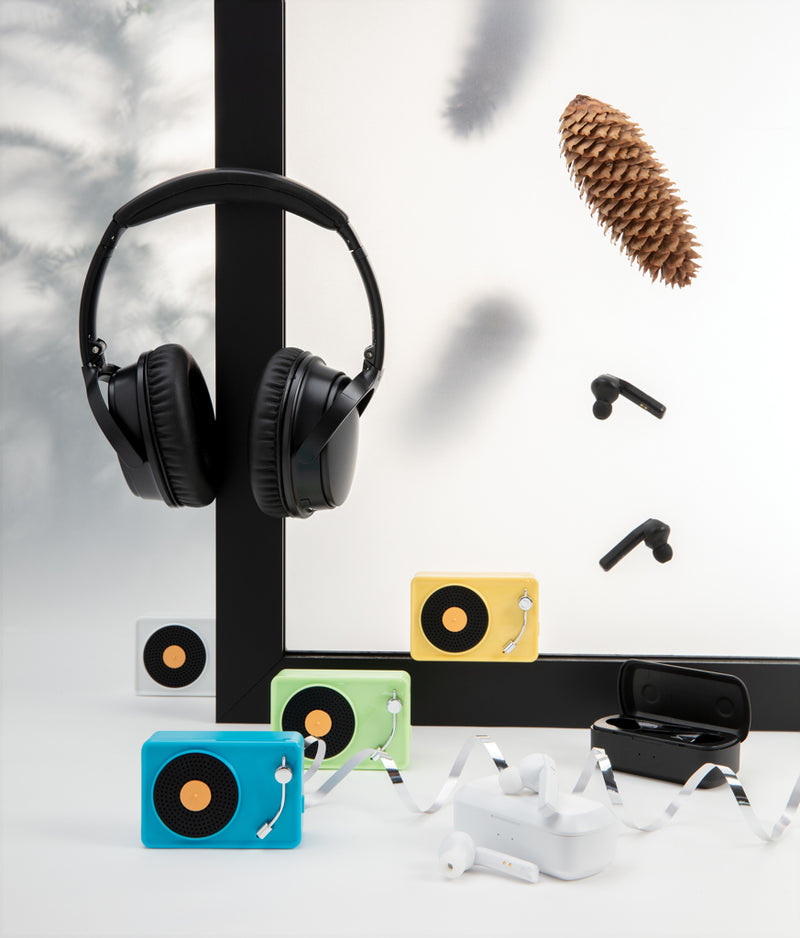 Load image into Gallery viewer, ANC wireless headphone - Custom Wood Designs

