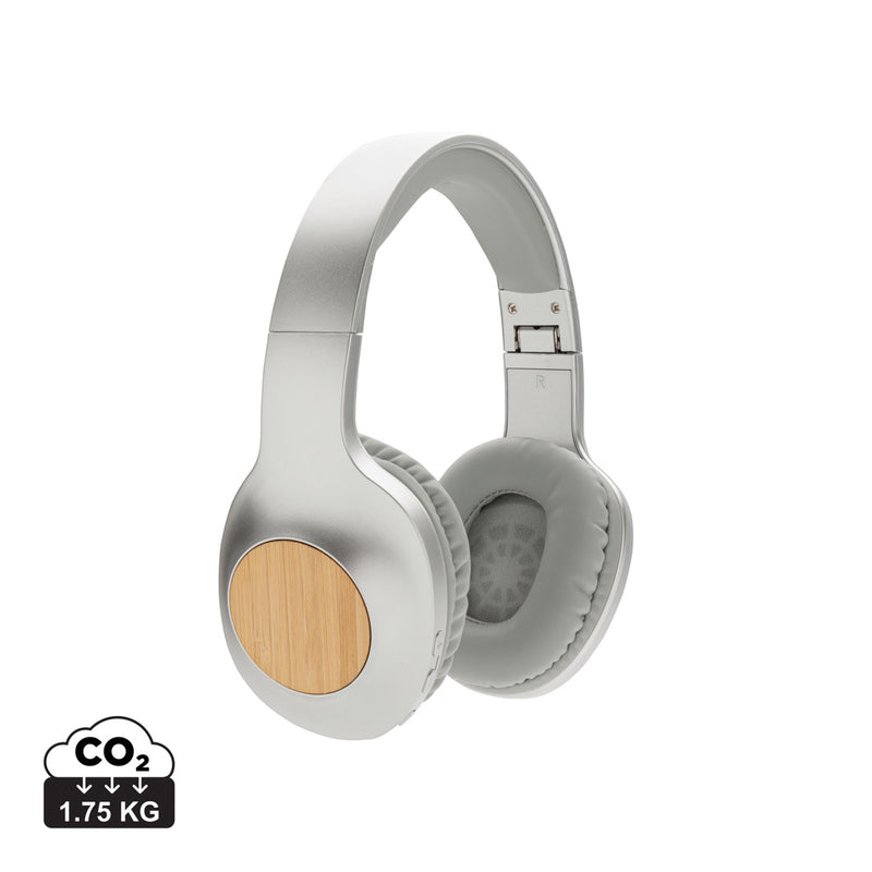Load image into Gallery viewer, Dakota Bamboo wireless headphone - Custom Wood Designs

