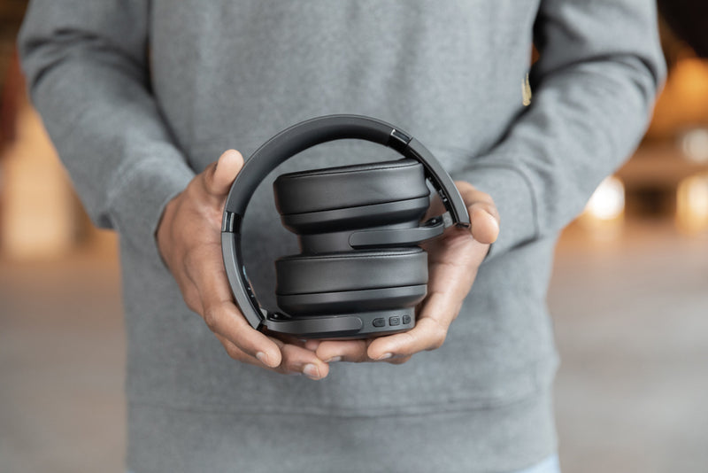 Load image into Gallery viewer, Urban Vitamin Palo Alto RCS rplastic headphone - Custom Wood Designs
