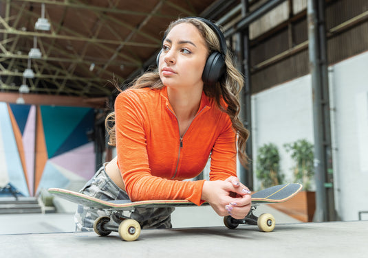 Urban Vitamin Cupertino RCS rplastic ANC headphone - Custom Wood Designs