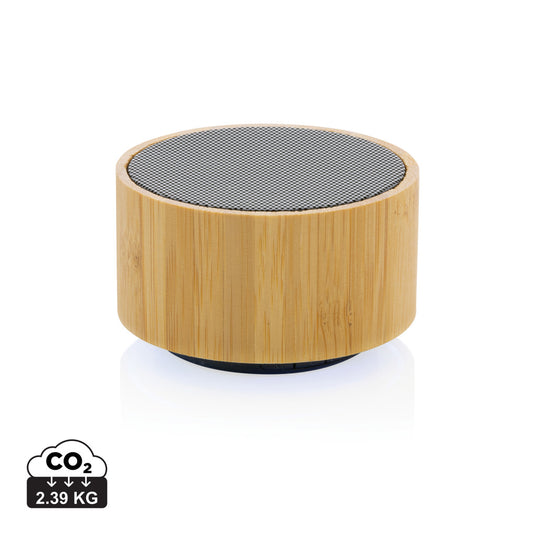 RCS recycled plastic and bamboo 3W wireless speaker - Custom Wood Designs