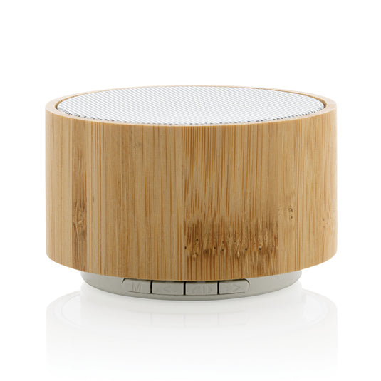 RCS recycled plastic and bamboo 3W wireless speaker - Custom Wood Designs