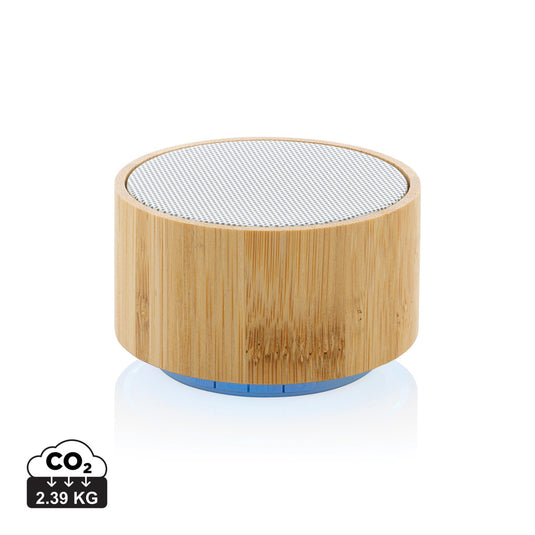 RCS recycled plastic and bamboo 3W wireless speaker - Custom Wood Designs