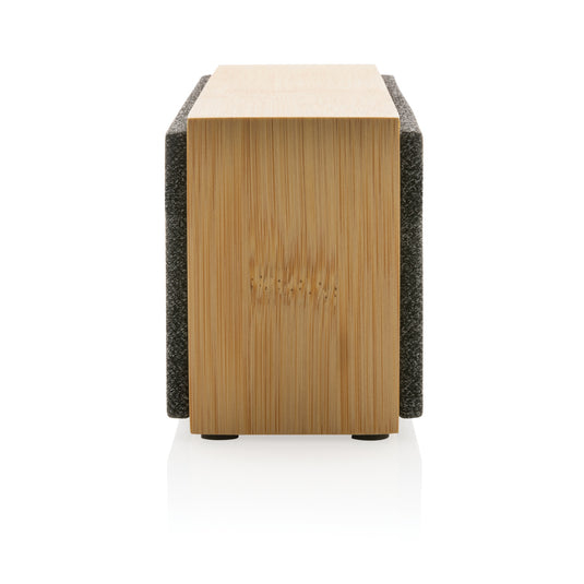 Wynn 10W bamboo wireless speaker - Custom Wood Designs