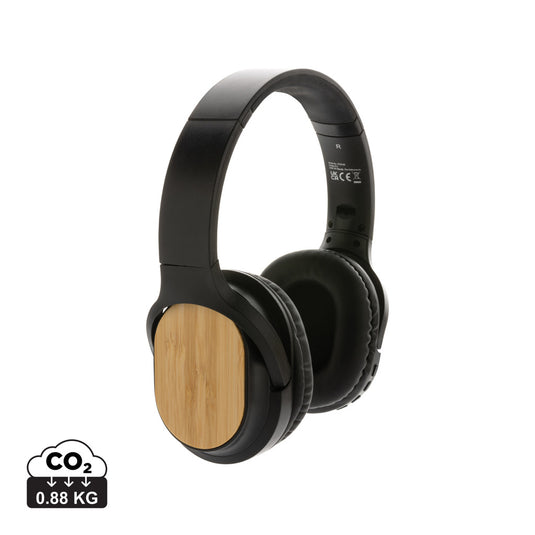 RCS and bamboo Elite Foldable wireless headphone - Custom Wood Designs
