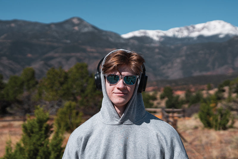 Load image into Gallery viewer, RCS recycled plastic Elite Foldable wireless headphone - Custom Wood Designs
