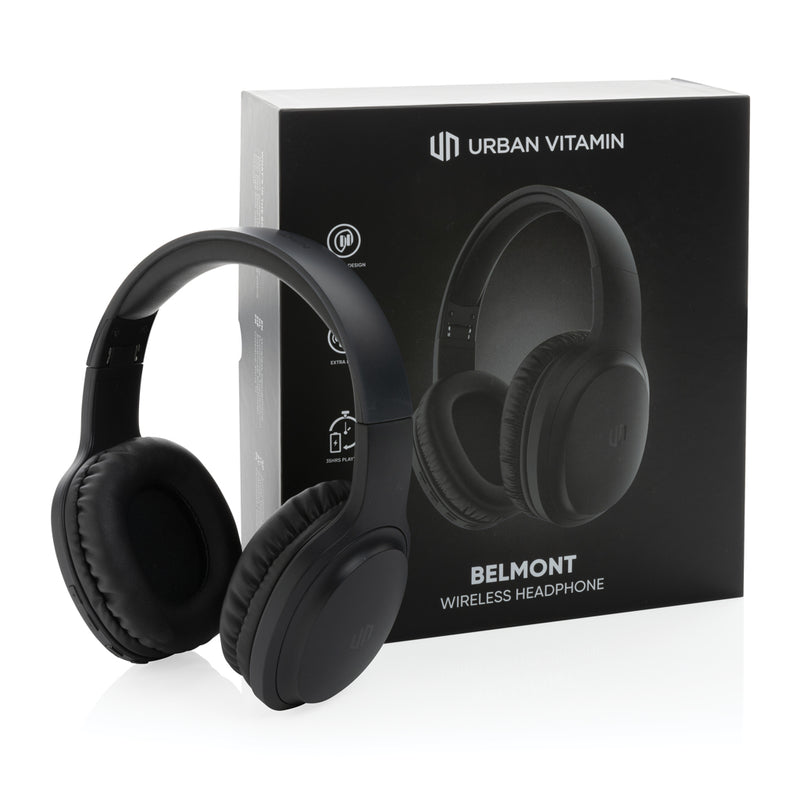 Load image into Gallery viewer, Urban Vitamin Belmont wireless headphone - Custom Wood Designs
