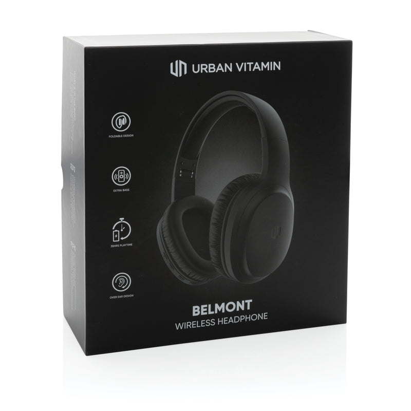 Load image into Gallery viewer, Urban Vitamin Belmont wireless headphone - Custom Wood Designs
