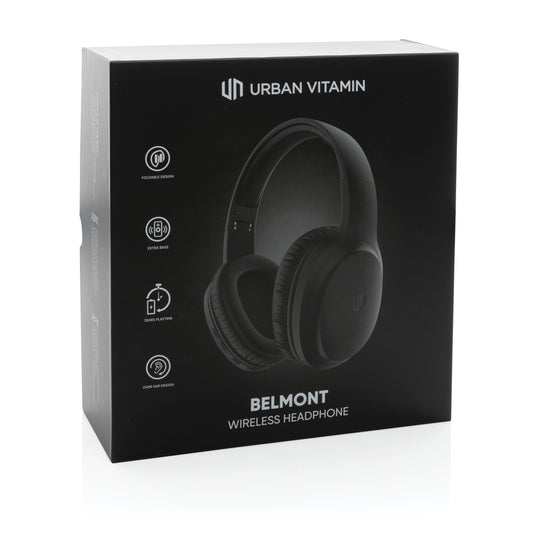 Urban Vitamin Belmont wireless headphone - Custom Wood Designs