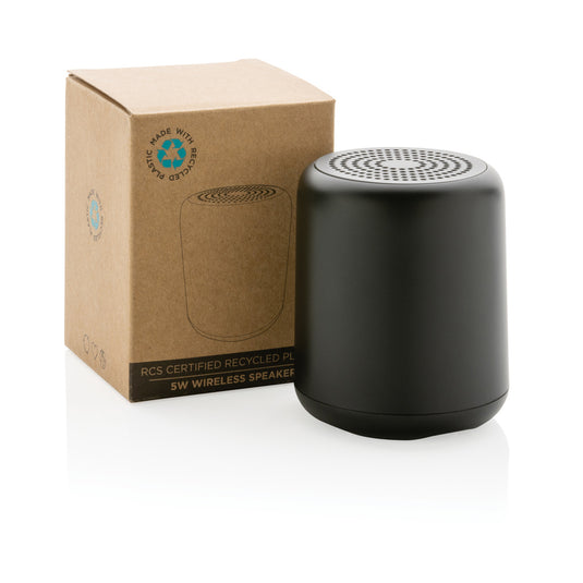RCS certified recycled plastic 5W Wireless speaker - Custom Wood Designs