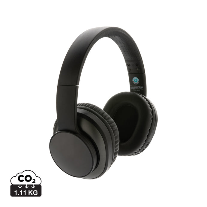 Terra RCS recycled aluminium wireless headphone - Custom Wood Designs
