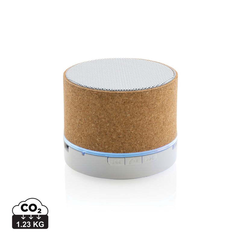Load image into Gallery viewer, Cork 3W wireless speaker - Custom Wood Designs

