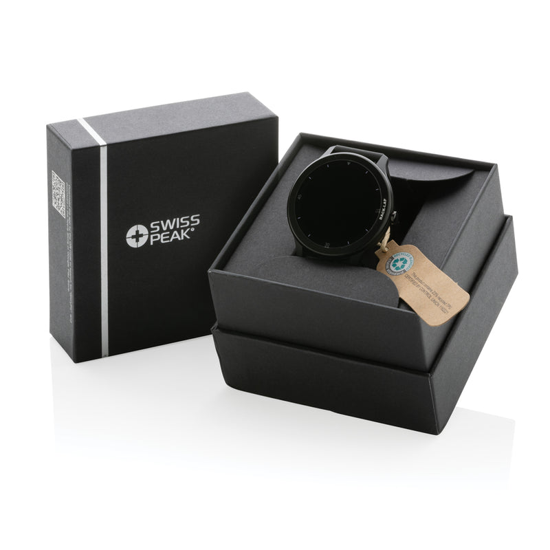 Load image into Gallery viewer, Swiss Peak RCS recycled TPU Watch - Custom Wood Designs
