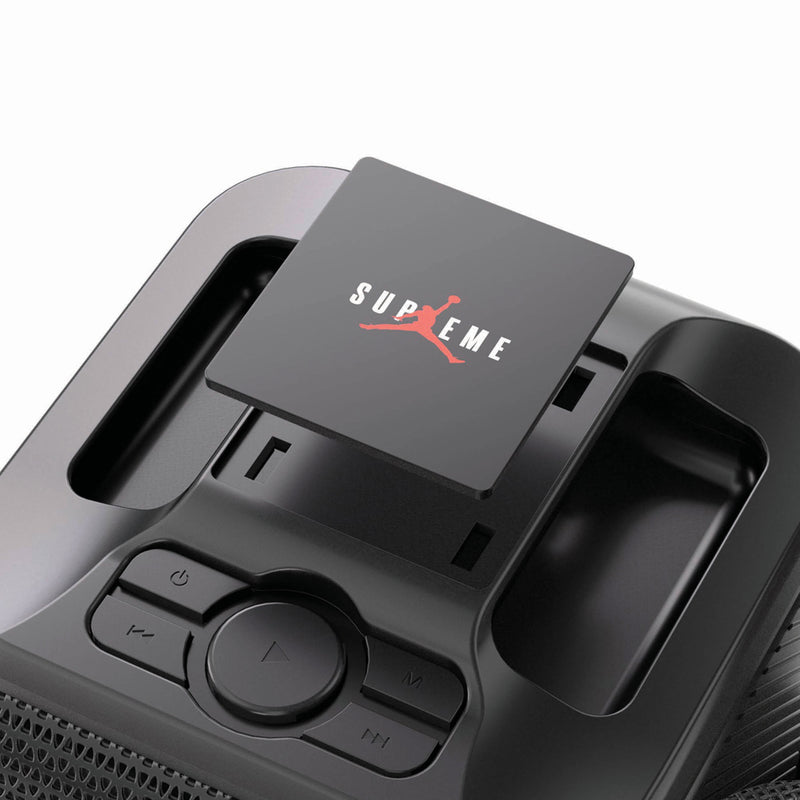 Load image into Gallery viewer, Singvibe RCS recycled plastic karaoke set with double mic - Custom Wood Designs
