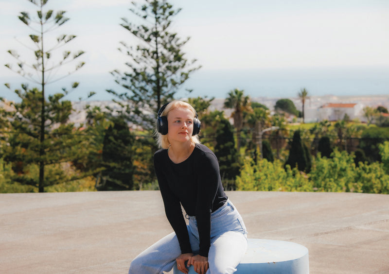 Load image into Gallery viewer, Soundpro RCS recycled plastic ANC headphone - Custom Wood Designs
