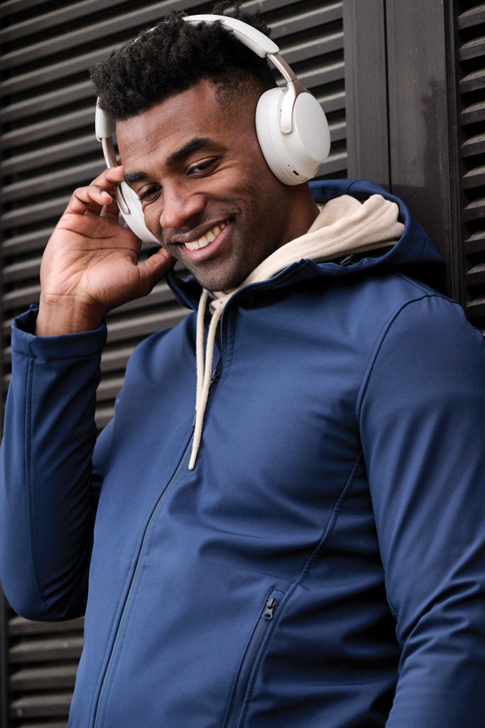 Load image into Gallery viewer, Soundpro RCS recycled plastic ANC headphone - Custom Wood Designs
