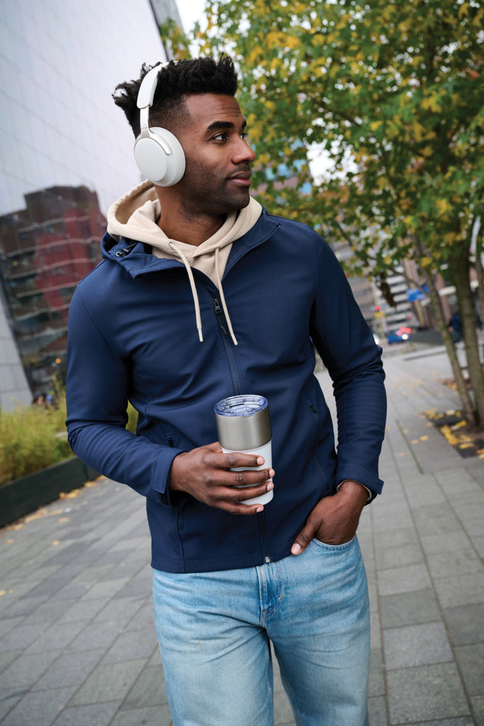 Load image into Gallery viewer, Soundpro RCS recycled plastic ANC headphone - Custom Wood Designs

