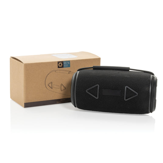 Prisma RCS recycled plastic IPX 4 waterpoof 16W speaker - Custom Wood Designs Prisma RCS recycled plastic IPX 4 waterpoof 16W speaker