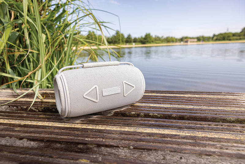 Load image into Gallery viewer, Prisma RCS recycled plastic IPX 4 waterpoof 16W speaker - Custom Wood Designs Prisma RCS recycled plastic IPX 4 waterpoof 16W speaker
