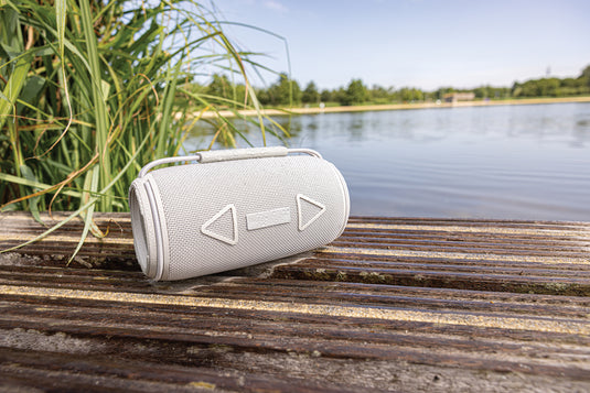 Prisma RCS recycled plastic IPX 4 waterpoof 16W speaker - Custom Wood Designs Prisma RCS recycled plastic IPX 4 waterpoof 16W speaker