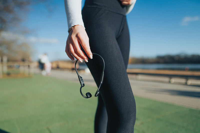 Load image into Gallery viewer, Urban Vitamin Glendale RCS rplastic air conductive headphone - Custom Wood Designs
