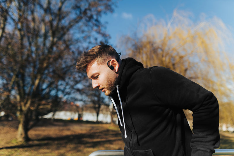 Load image into Gallery viewer, Urban Vitamin Glendale RCS rplastic air conductive headphone - Custom Wood Designs
