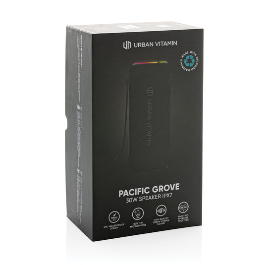 Urban Vitamin Pacific Grove RCS rplastic 30W speaker IPX7 - Custom Wood Designs