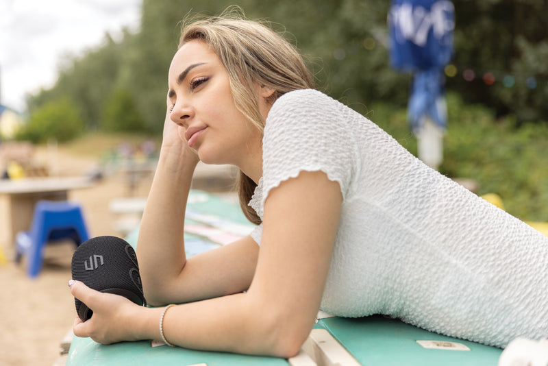 Load image into Gallery viewer, Urban Vitamin Palmdale RCS rplastic 16W speaker IPX7 - Custom Wood Designs
