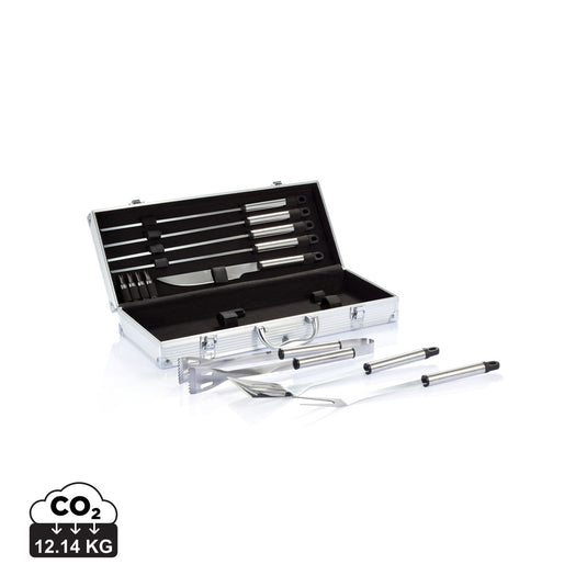 12 pcs barbecue set in aluminium box - Custom Wood Designs